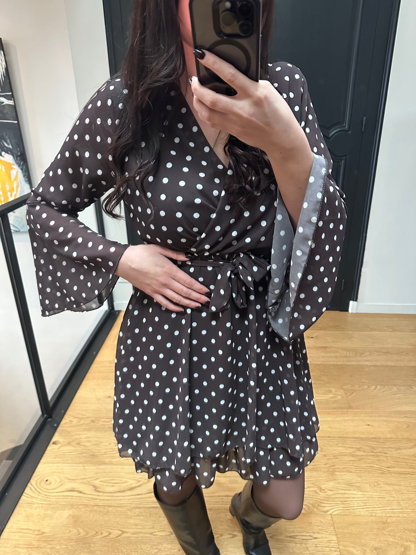 Robe CAMILLE | Marron