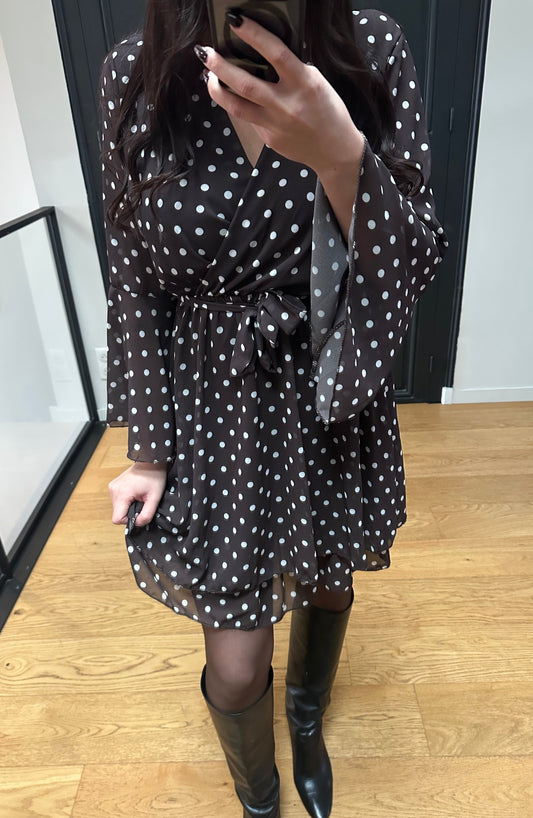 Robe CAMILLE | Marron