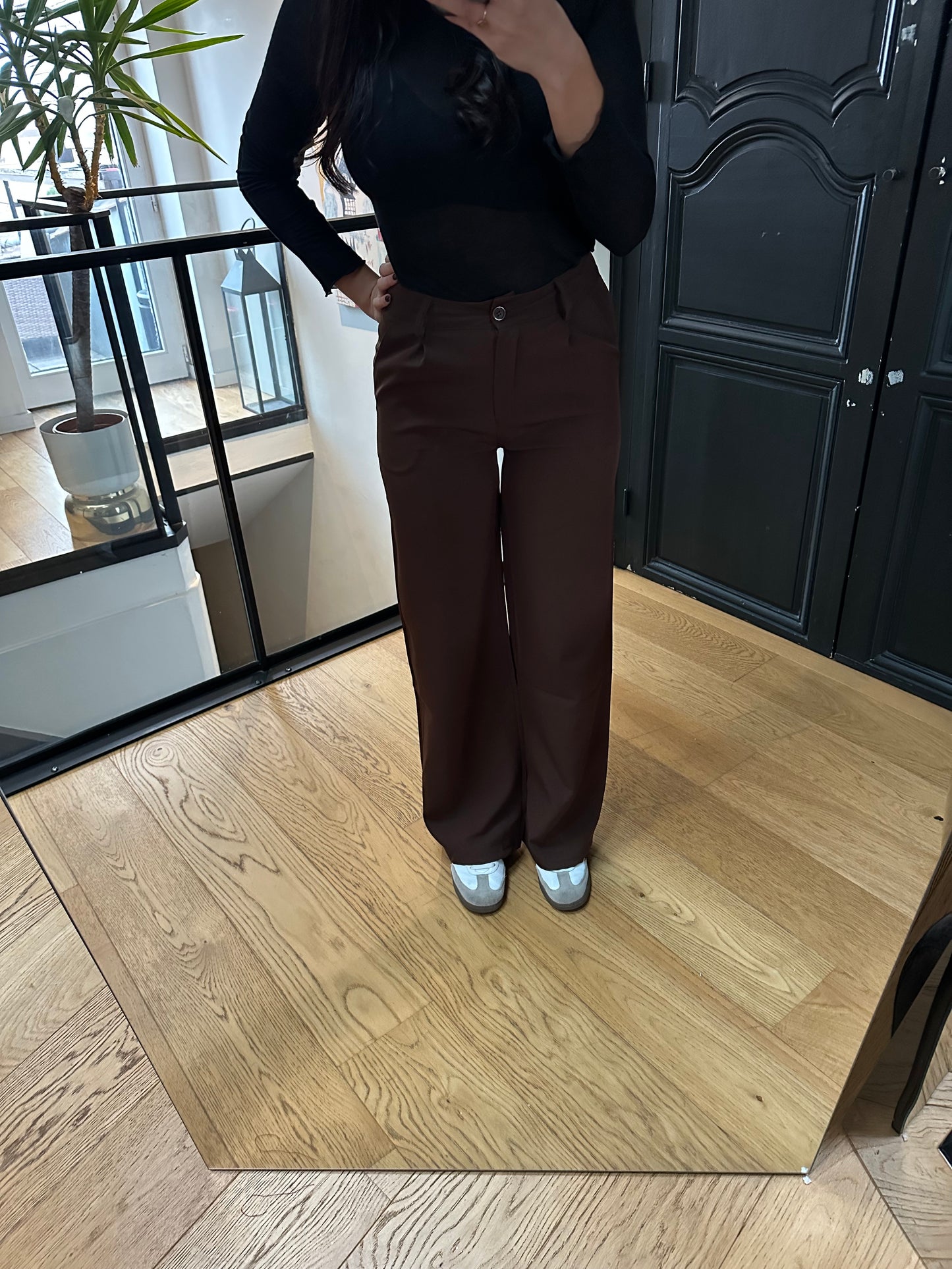 Pantalon CLARA | Chocolat