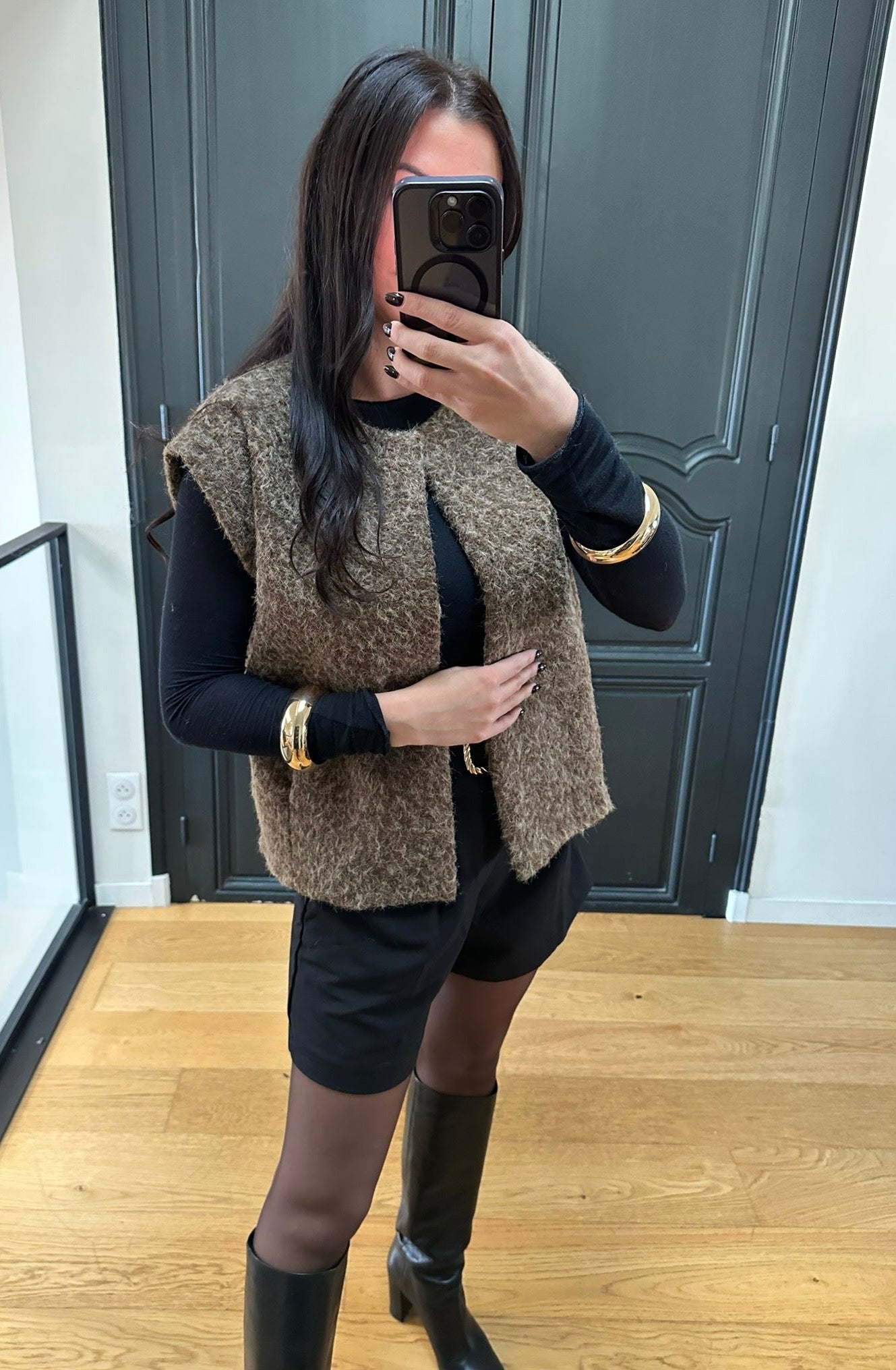 Gilet AMAIA | Marron