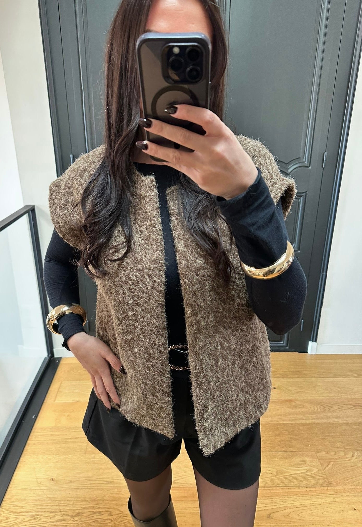 Gilet AMAIA | Marron