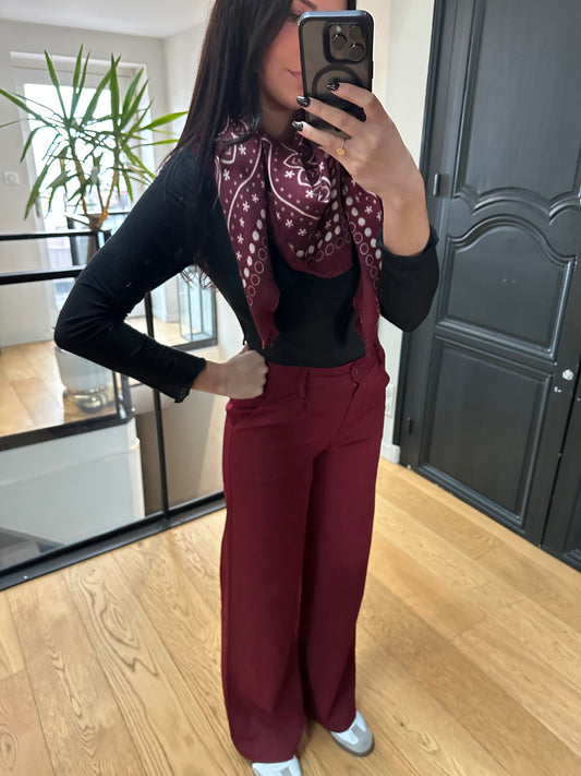 Echarpe ROMA | Bordeaux