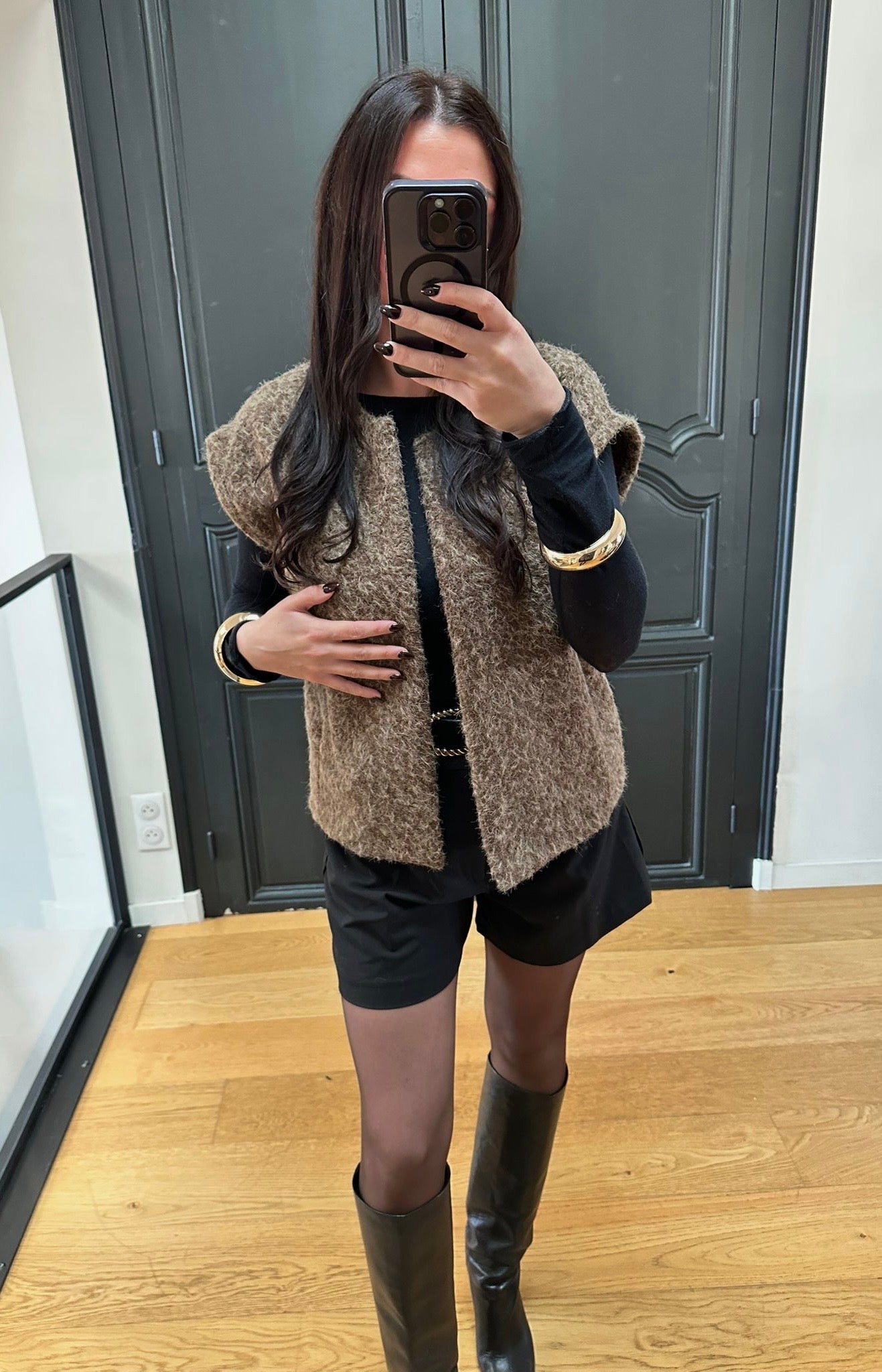 Gilet AMAIA | Marron