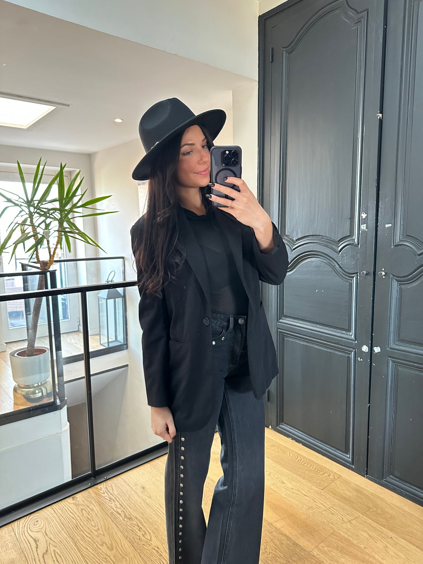 Chapeau PARIS | Noir