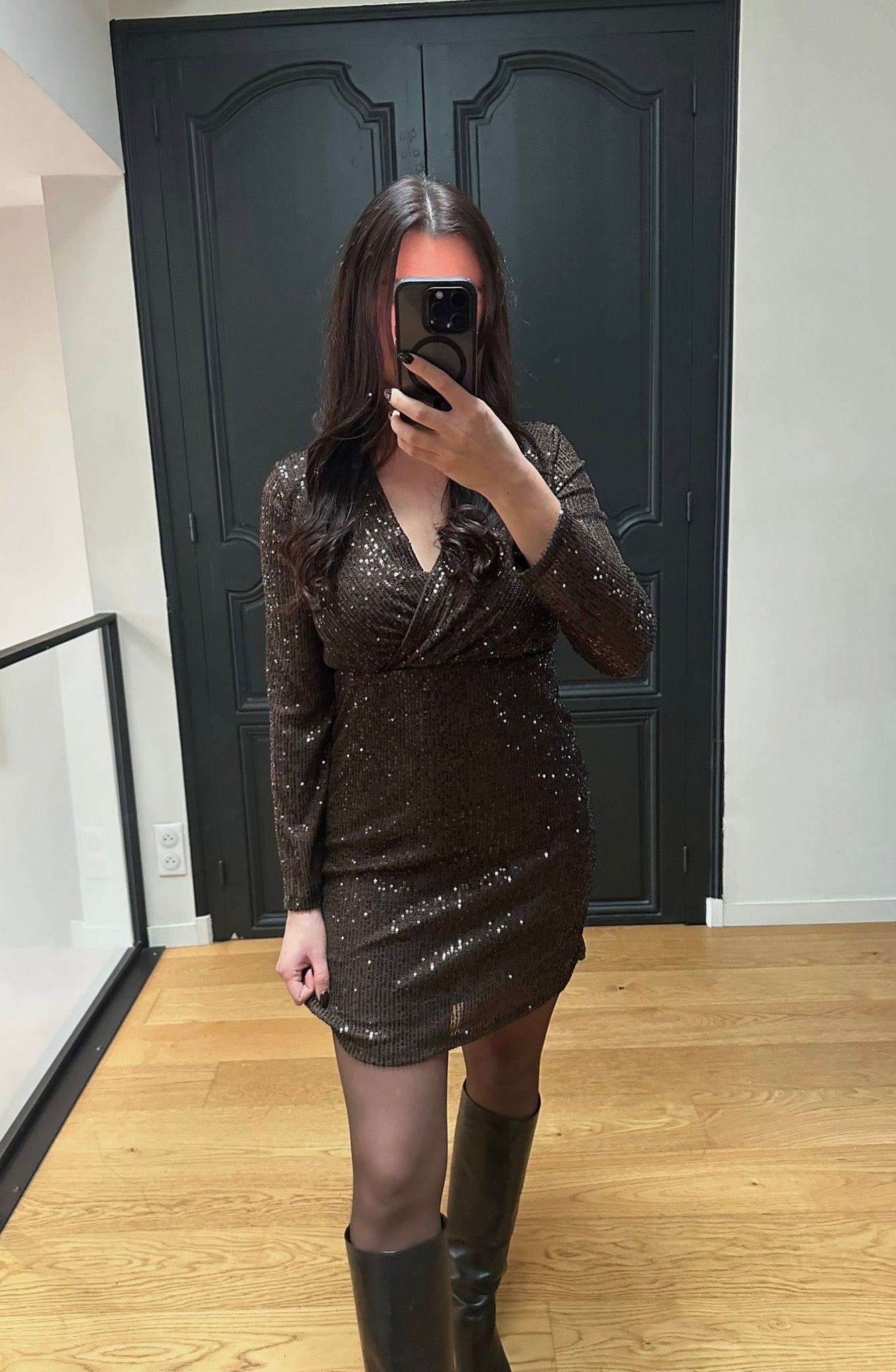 Robe ALANA | Chocolat