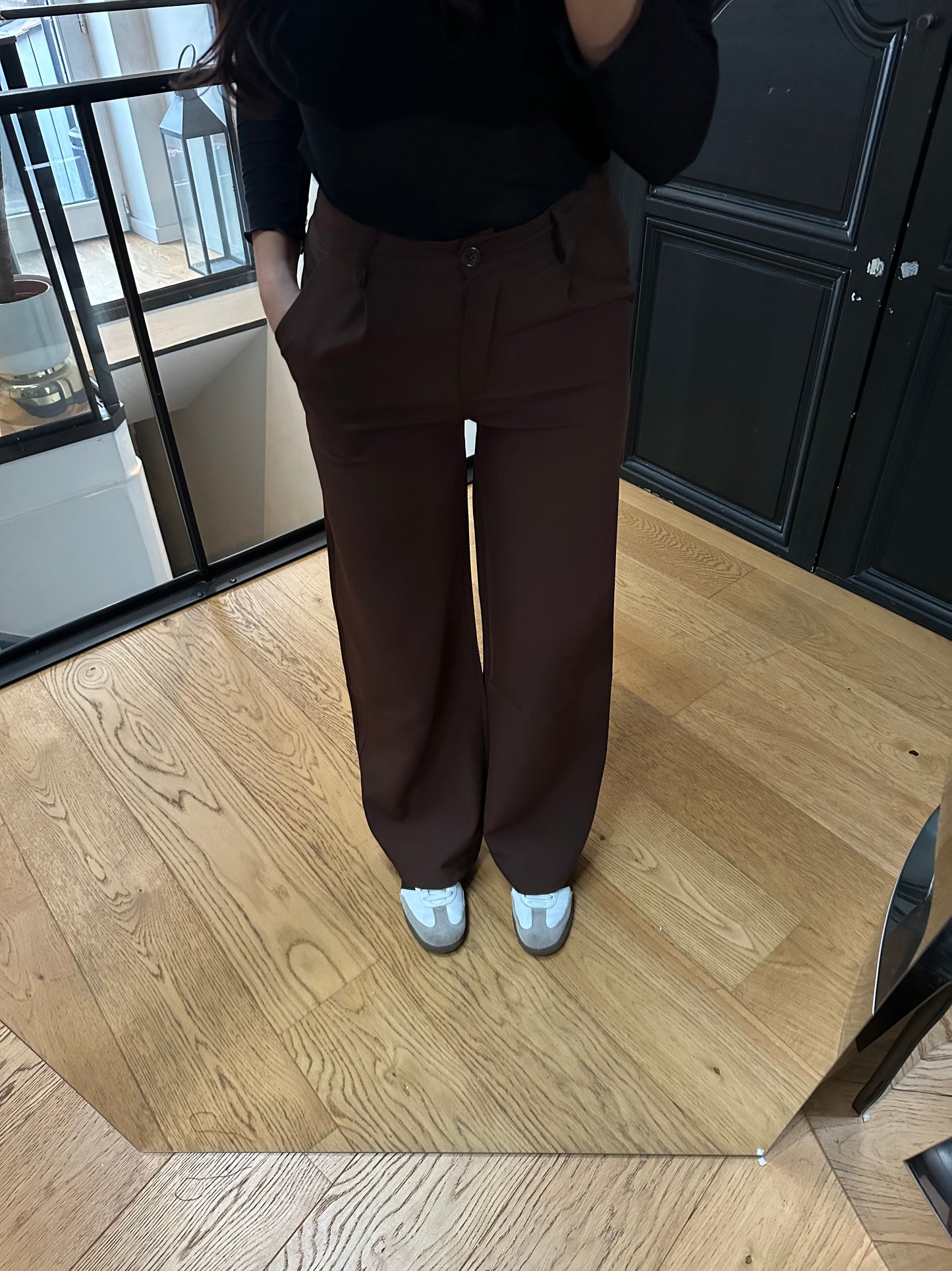 Pantalon CLARA | Chocolat