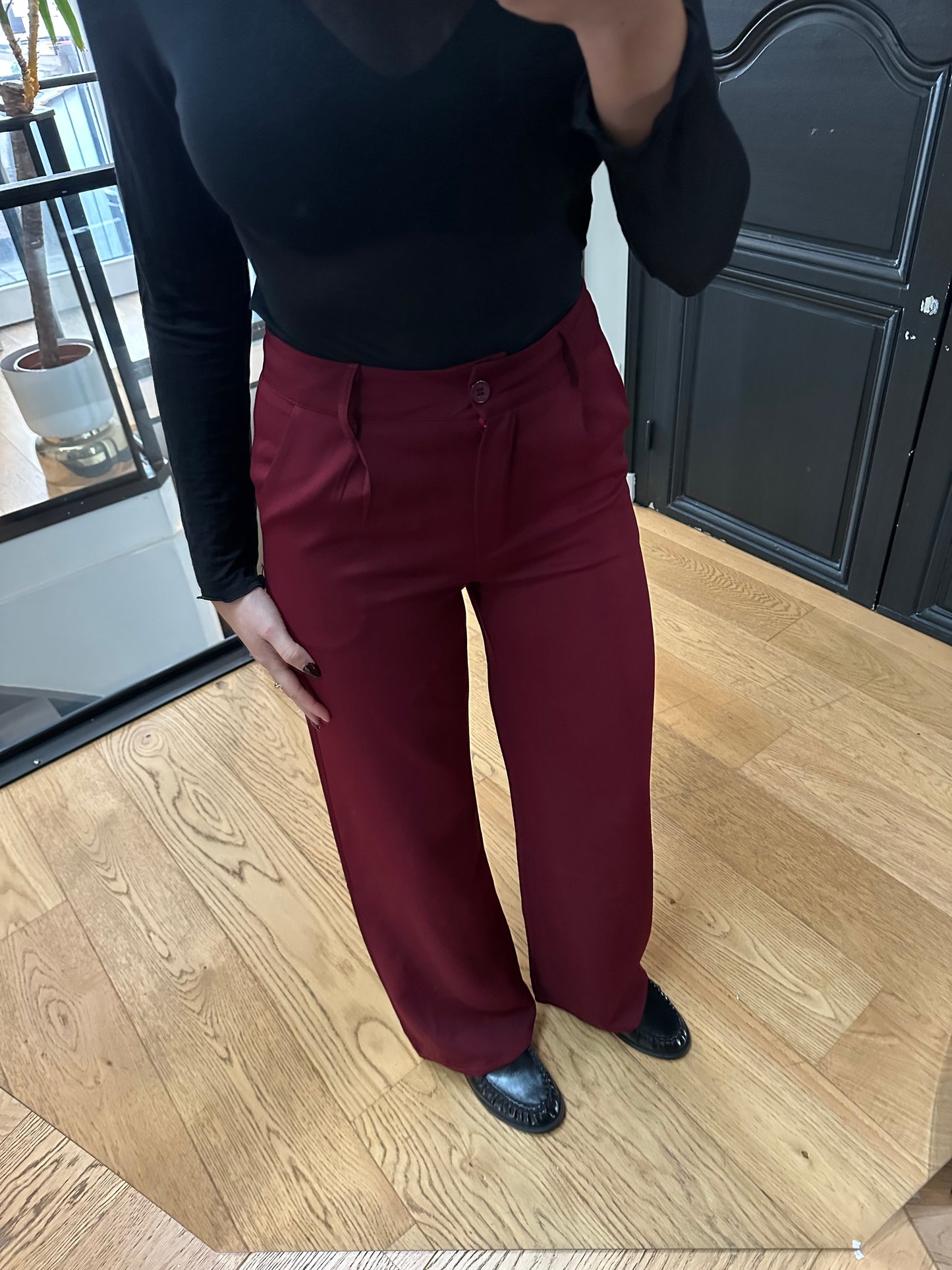 Pantalon CLARA | Bordeaux