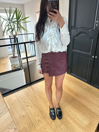 Jupe-short DIANA | Bordeaux