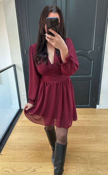 Robe EMMA | Bordeaux