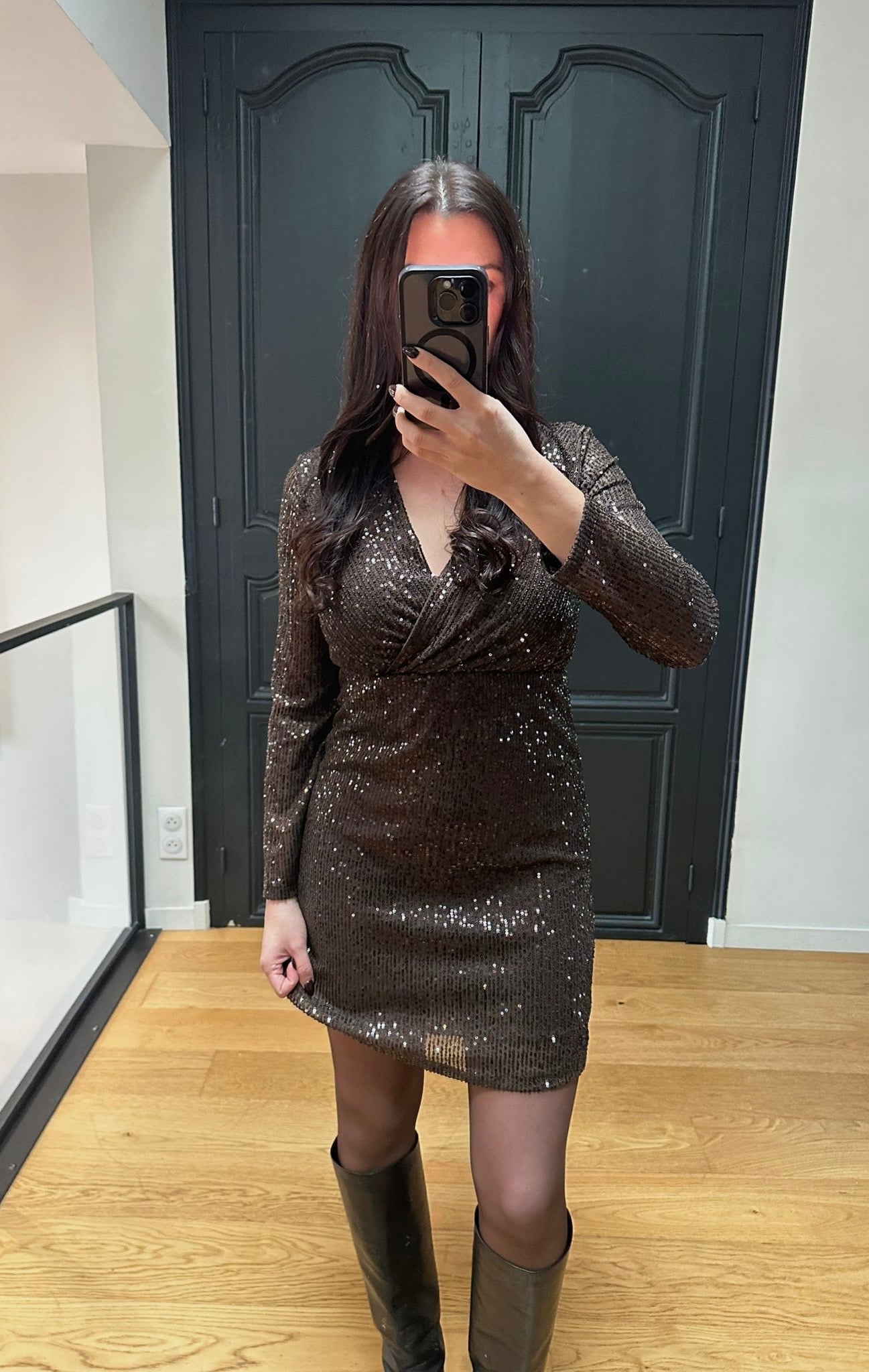 Robe ALANA | Chocolat