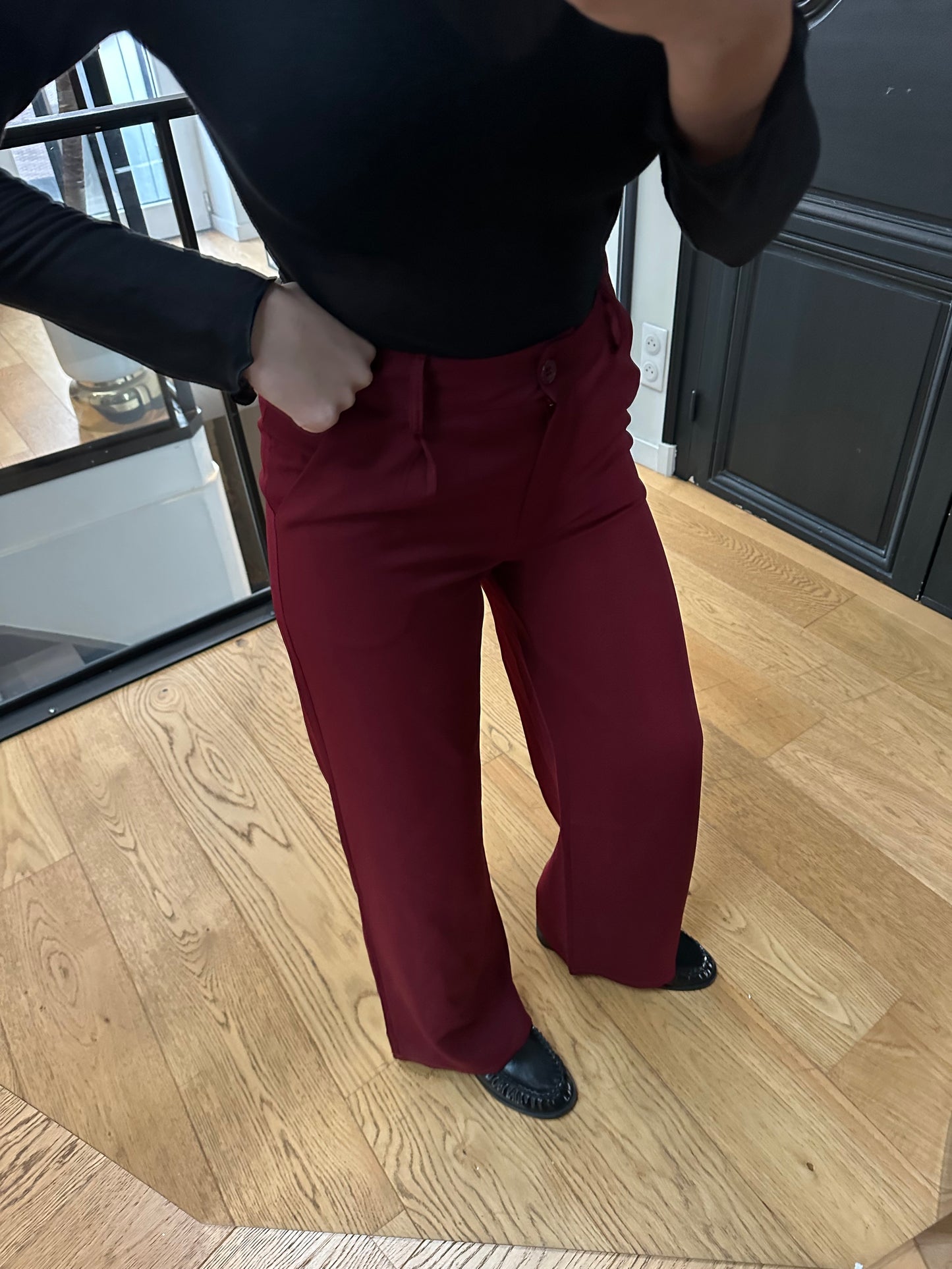 Pantalon CLARA | Bordeaux