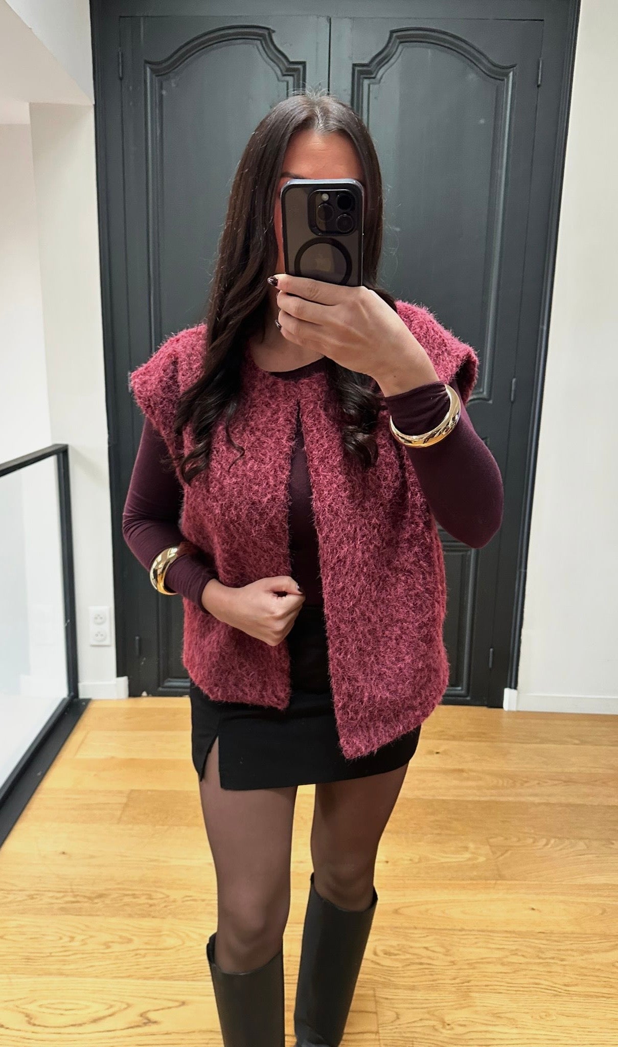 Gilet AMAIA | Bordeaux