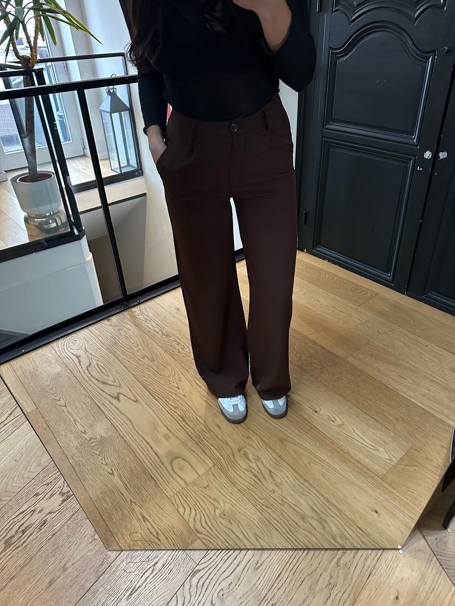 Pantalon CLARA | Chocolat