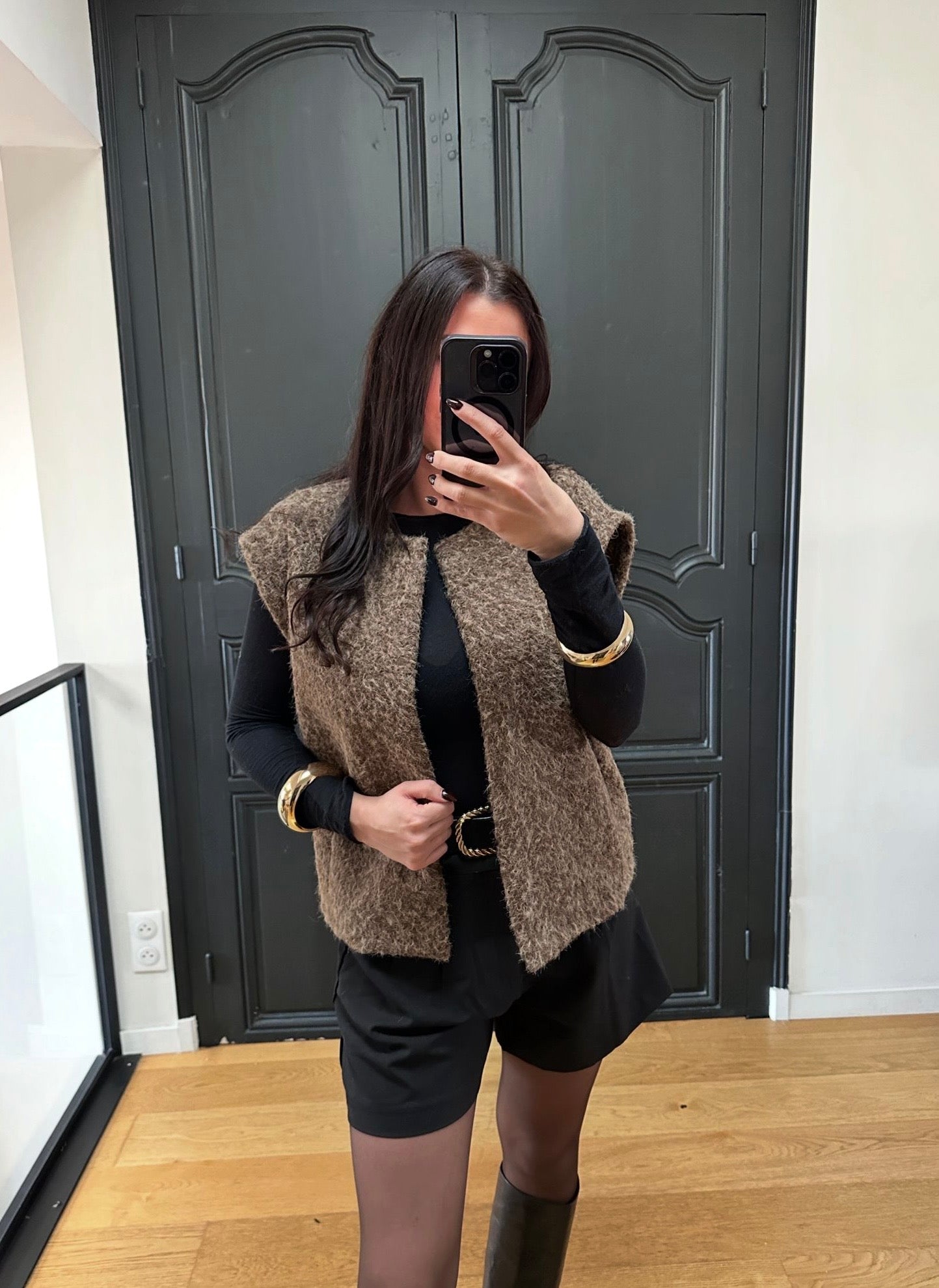 Gilet AMAIA | Marron