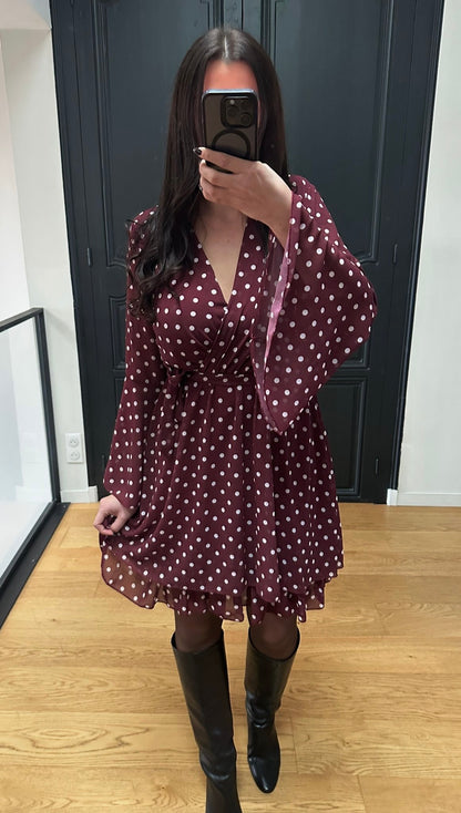 Robe CAMILLE | Bordeaux