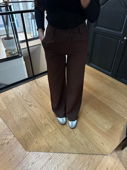 Pantalon CLARA | Chocolat