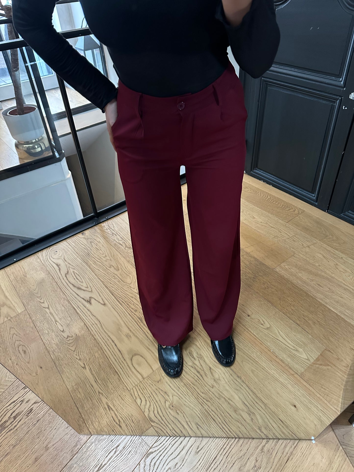 Pantalon CLARA | Bordeaux