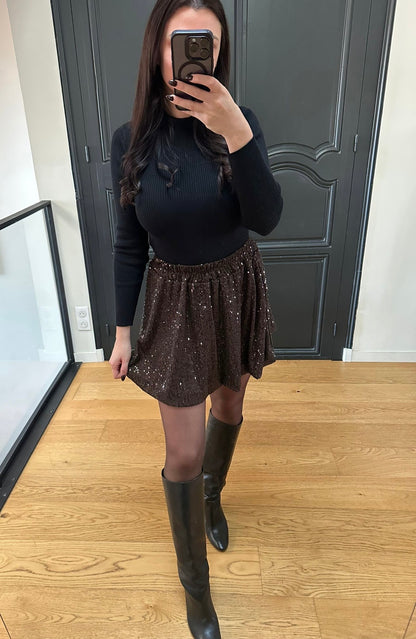 Jupe BREE | Chocolat
