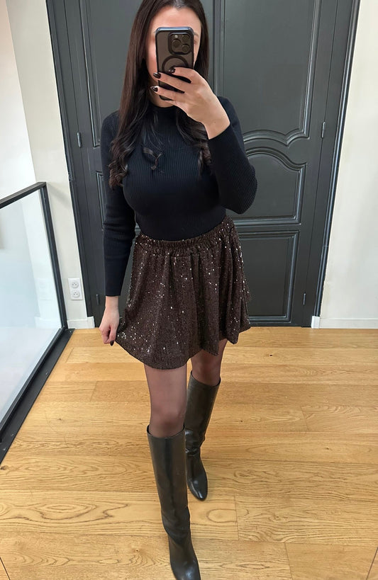 Jupe BREE | Chocolat
