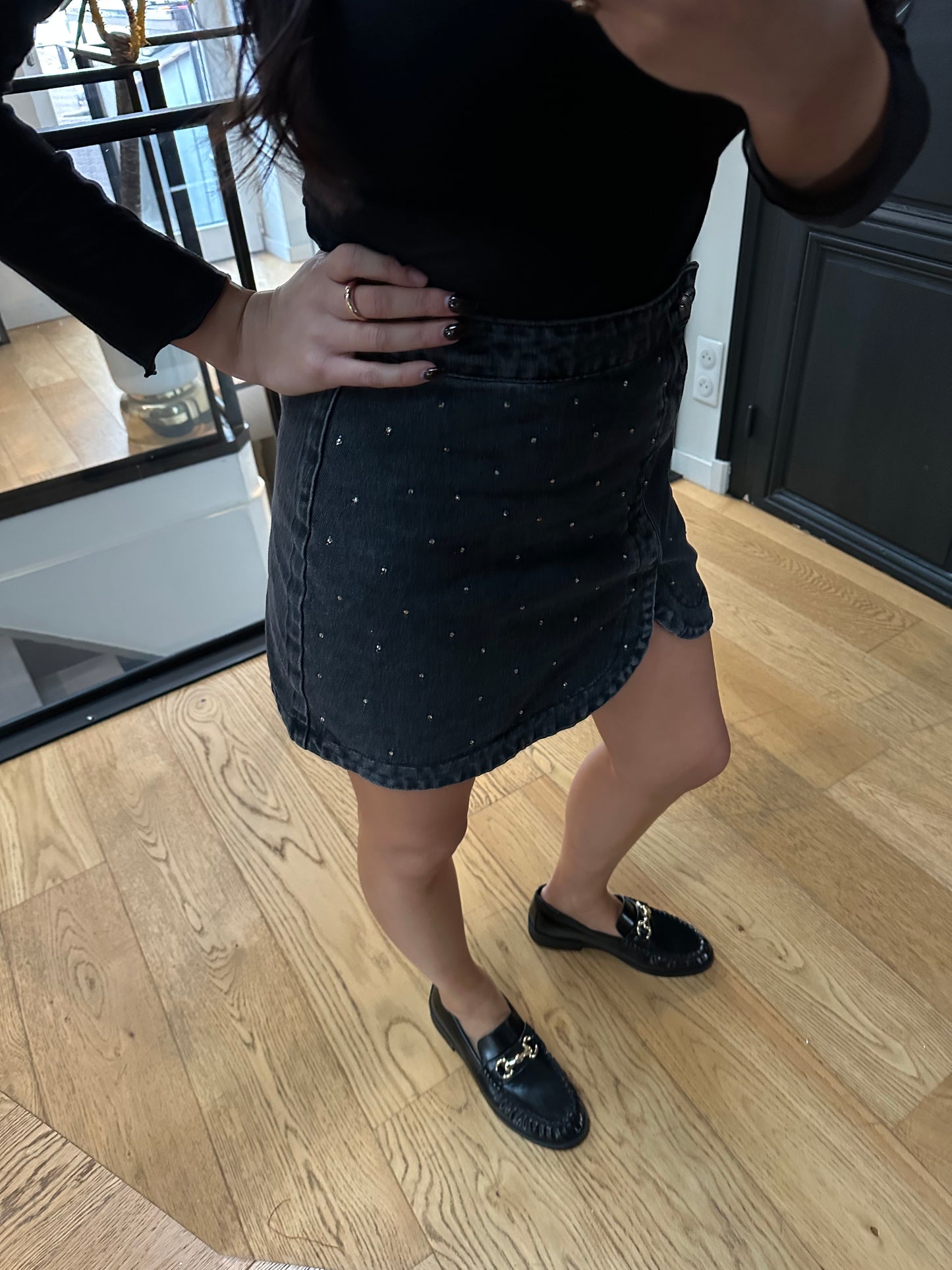 Jupe NALA | Gris Anthracite