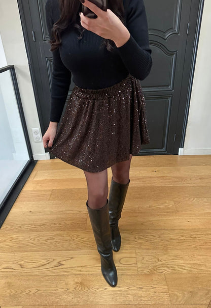Jupe BREE | Chocolat