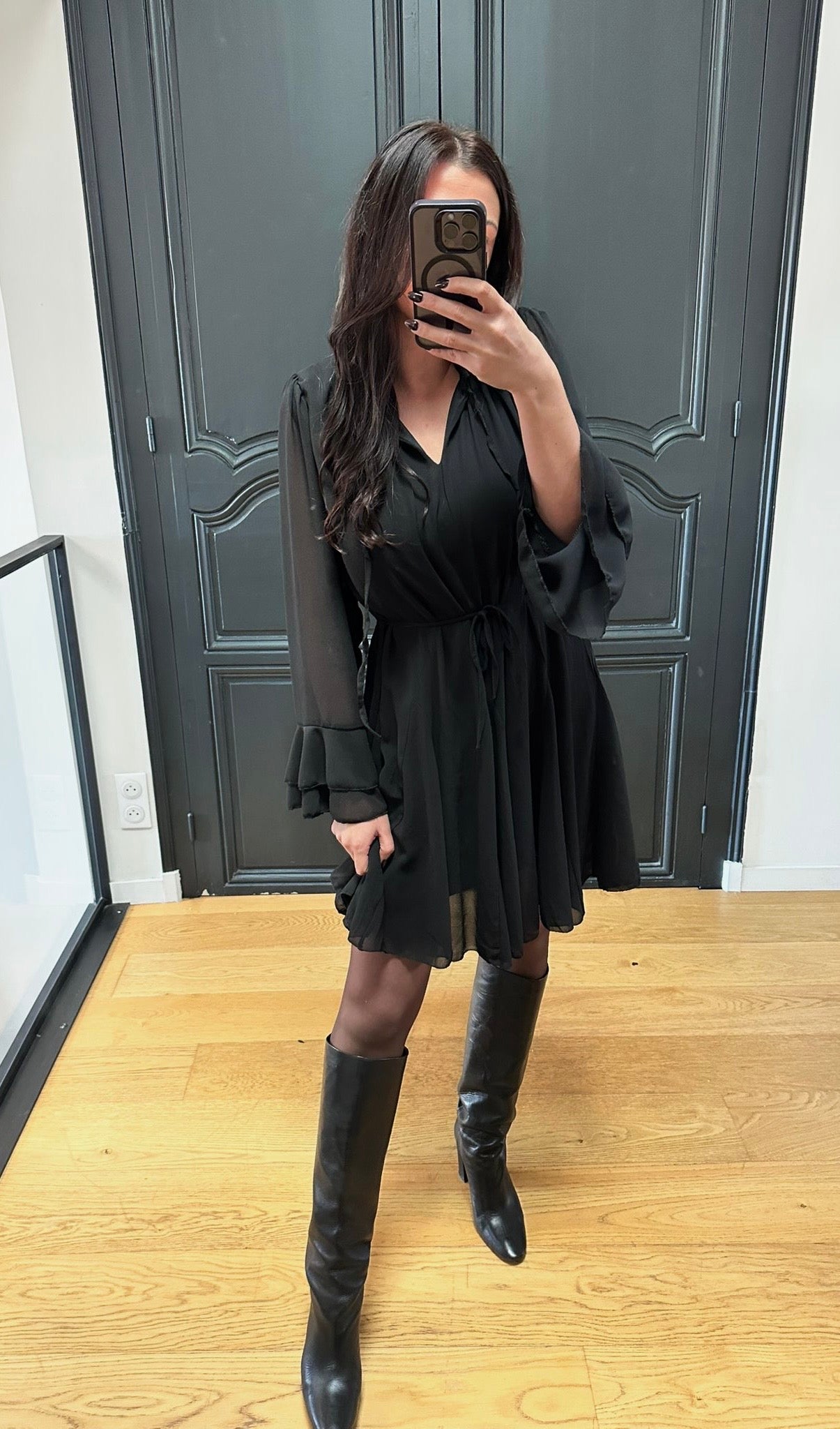 Robe ELISA | Noir