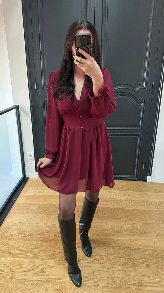 Robe EMMA | Bordeaux
