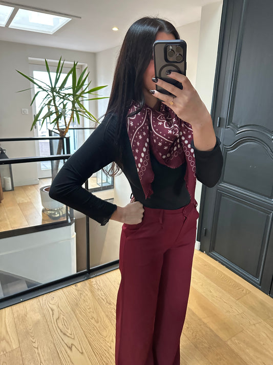 Echarpe ROMA | Bordeaux