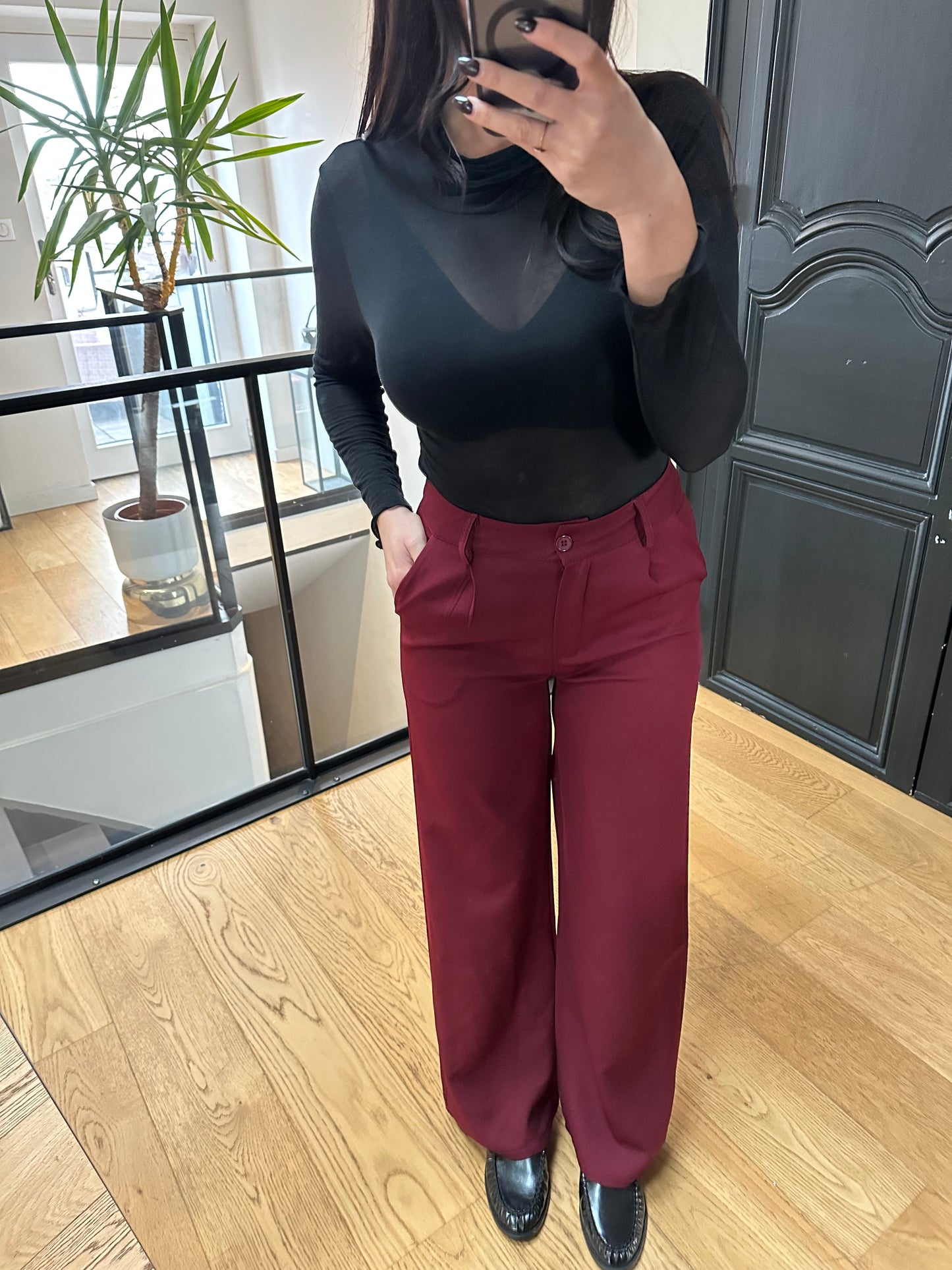 Pantalon CLARA | Bordeaux
