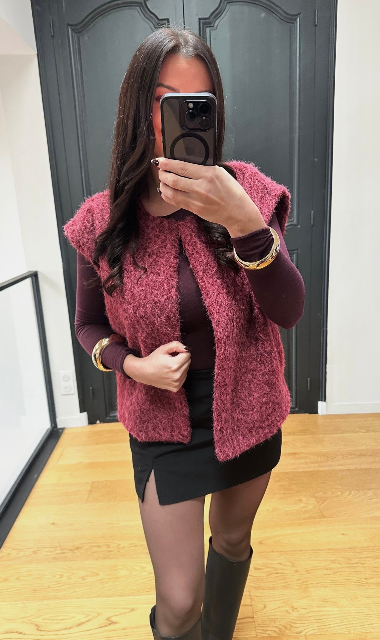 Gilet AMAIA | Bordeaux
