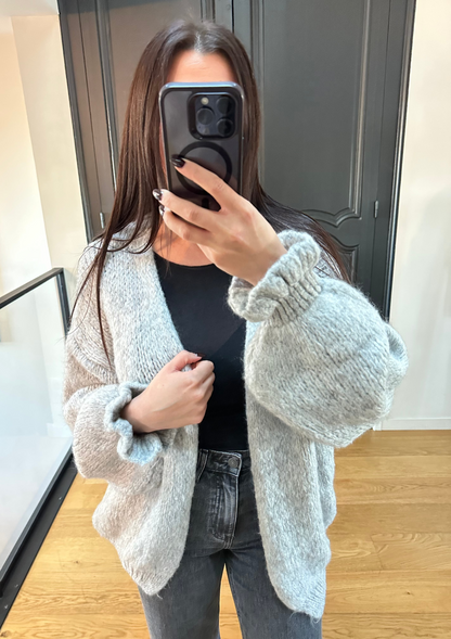 Gilet JASON | Gris claire