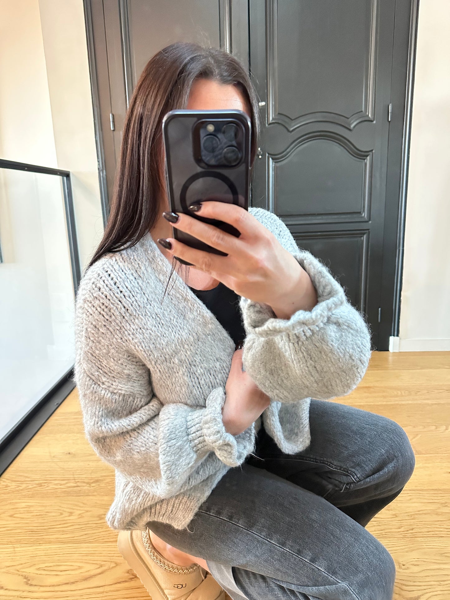 Gilet JASON | Gris claire