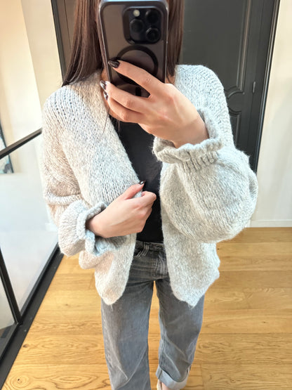 Gilet JASON | Gris claire
