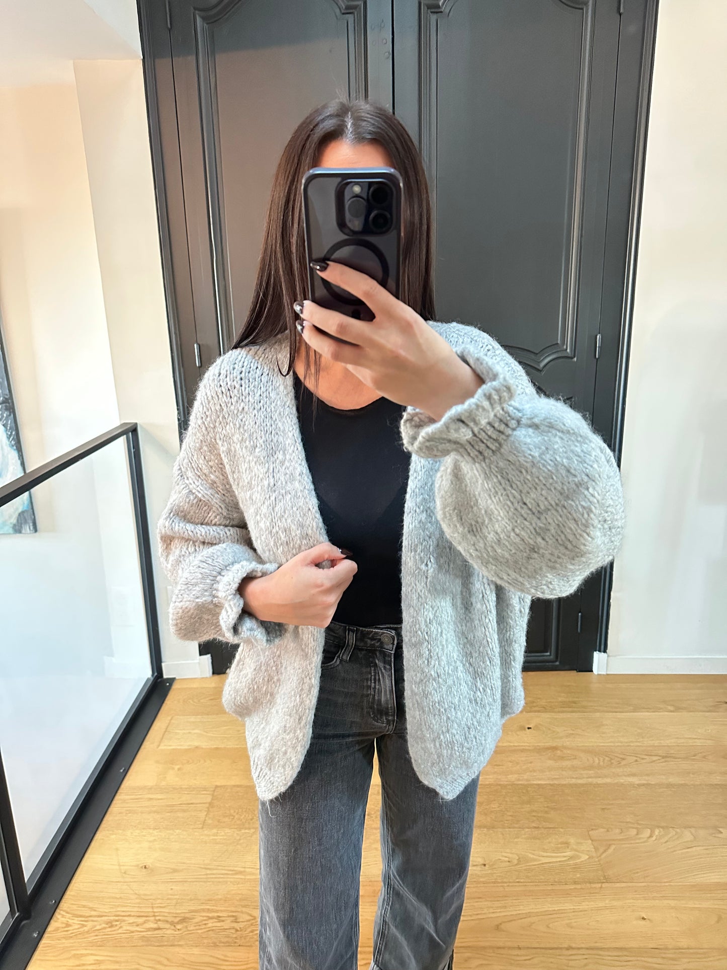 Gilet JASON | Gris claire