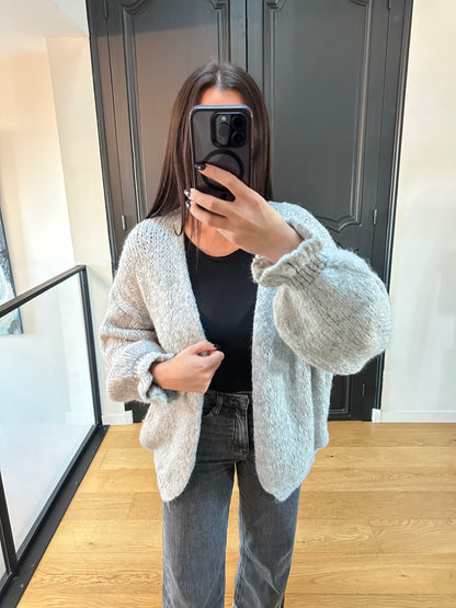 Gilet JASON | Gris claire