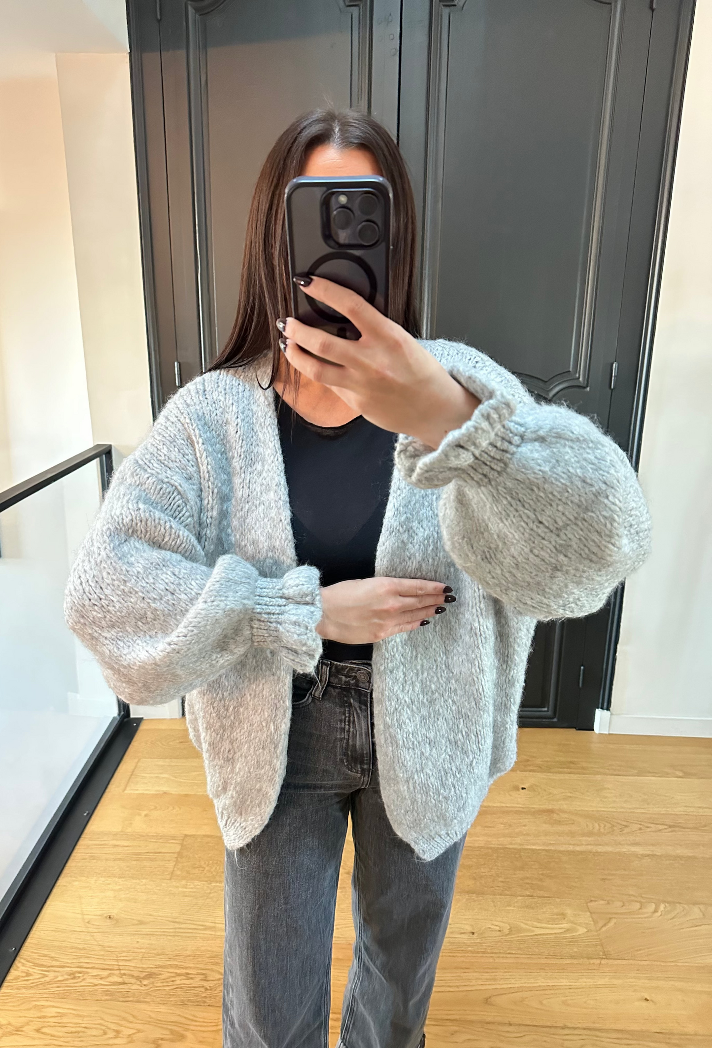 Gilet JASON | Gris claire