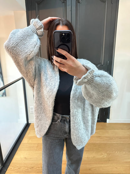 Gilet JASON | Gris claire